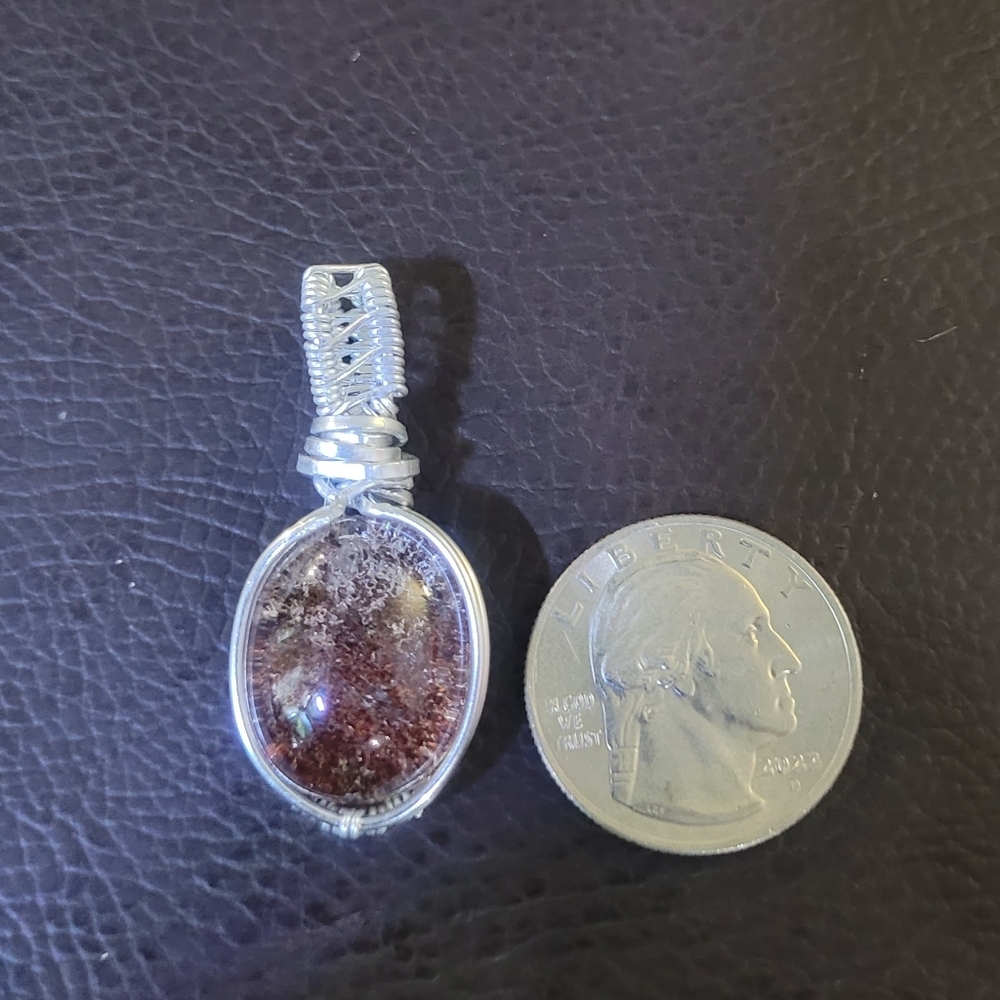 Lodolite/Garden Quartz Pendant